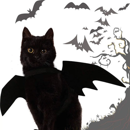 Halloween Cute Pet Clothes Black Bat